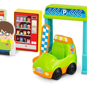 اسباب بازی موزیکال کودک طرح سوپرمارکت با آدمک وین فان winfun مدل 001308_اسباب بازی